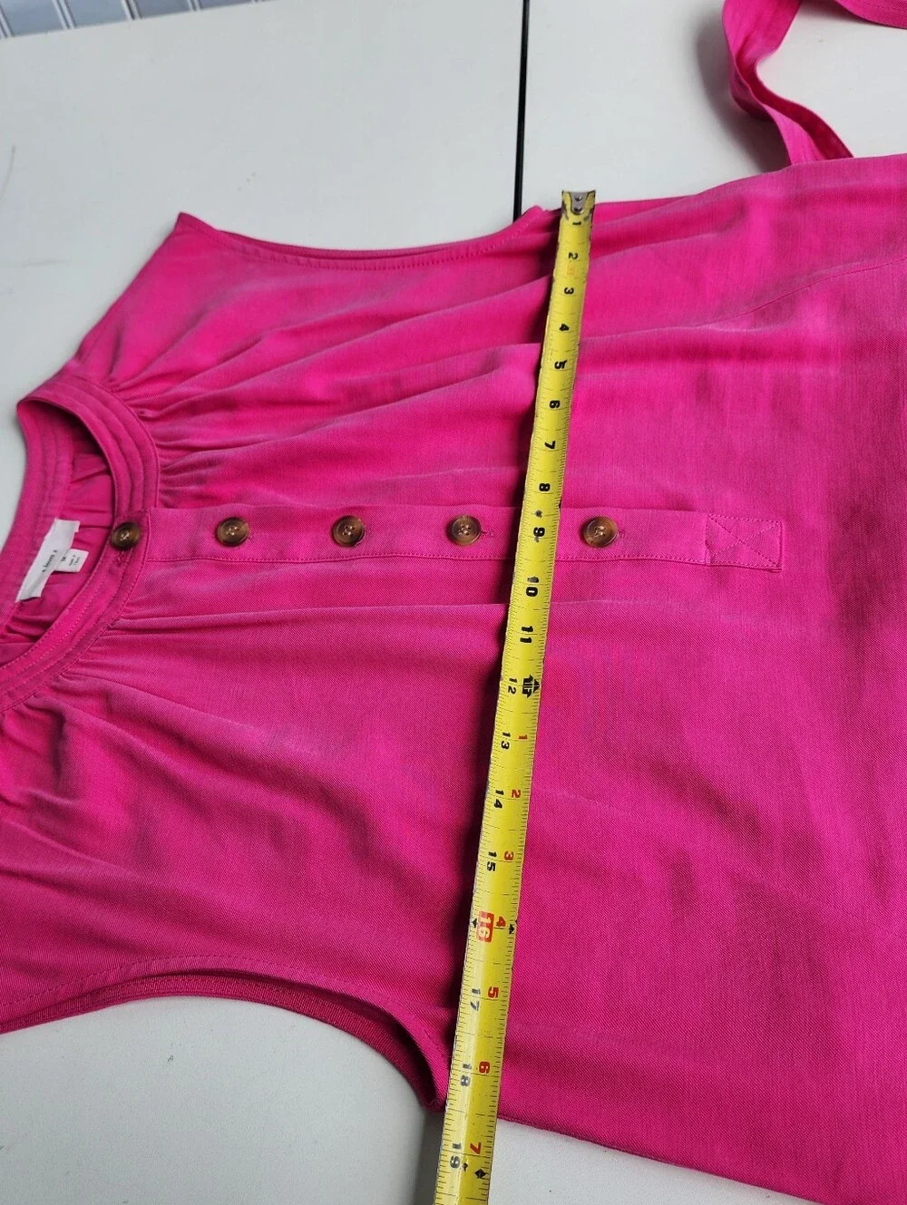 A Loves A Womens Pink Dress Belted Rayon Sleeveless Career Casual Cocktail Sz M